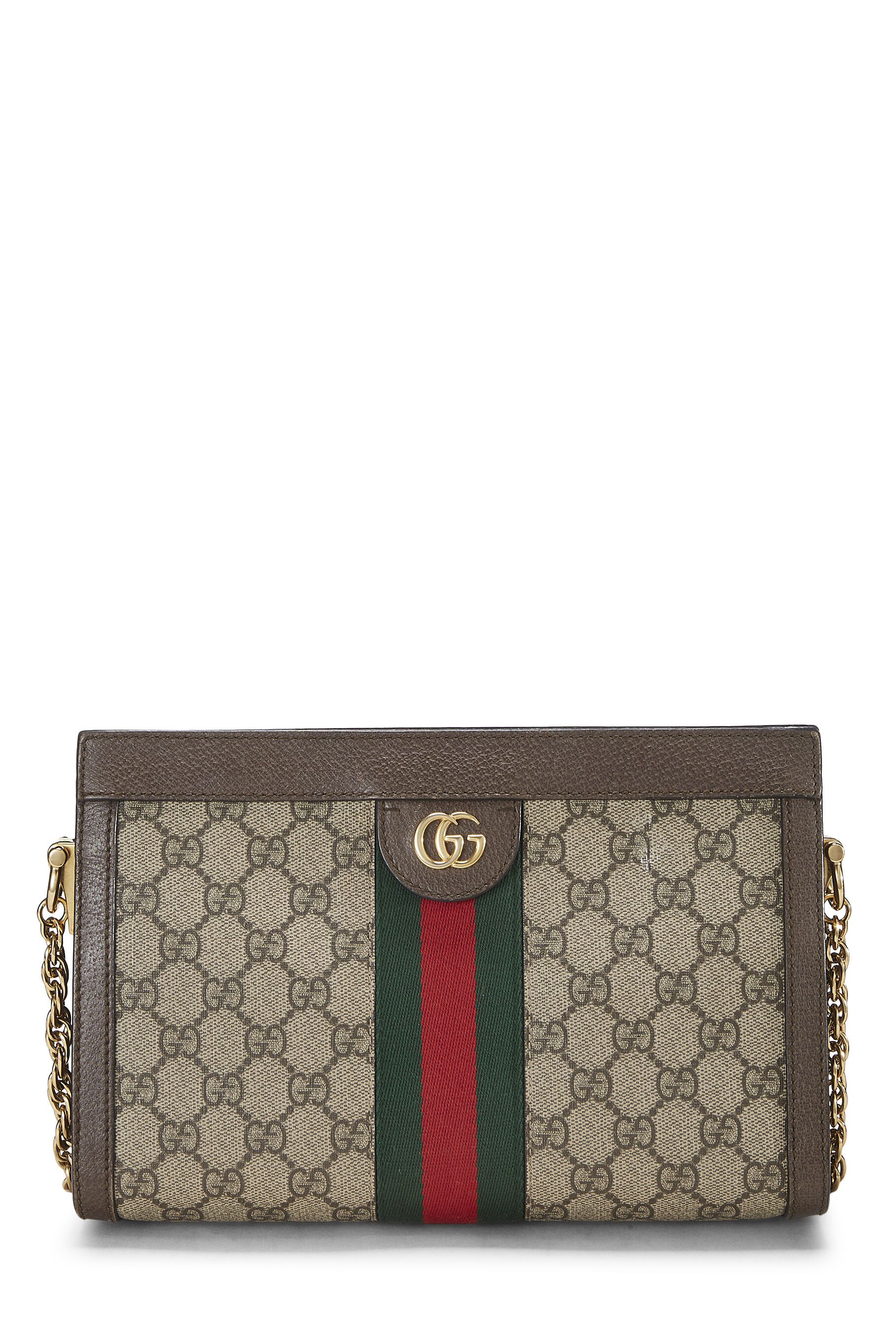 Gucci gg Supreme Shoulder Bag Brown With Leather India | Ubuy